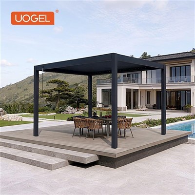 Pérgola metálica 3x3