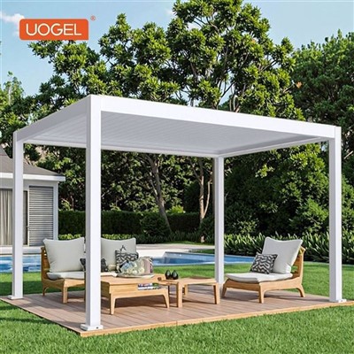 Pérgola moderna do patio traseiro